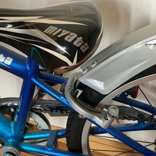値下げしました】キッズ用☆自転車☆miyata（ミヤタ）青・マウンテン