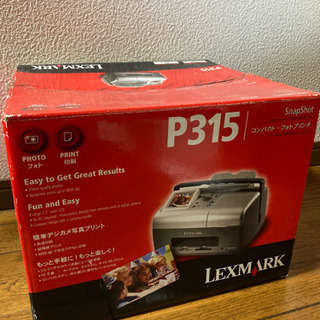決まりました！LEXMARK コンパクトフォトプリンター　P315