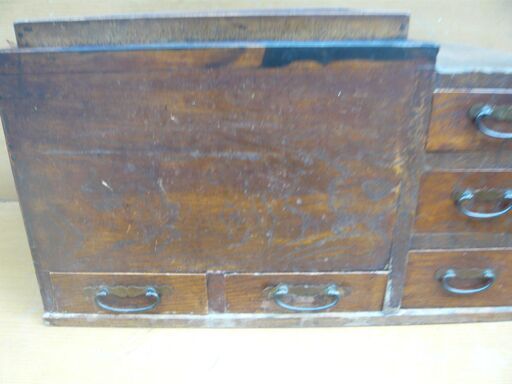 長火鉢 火箸・灰ならし付き 昭和レトロ長火鉢 五徳 火箸 灰ならし 灰汁付き