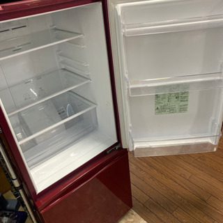 J17）AQUA アクア 2ドア冷蔵庫 AQR-18D 184L 2015年式