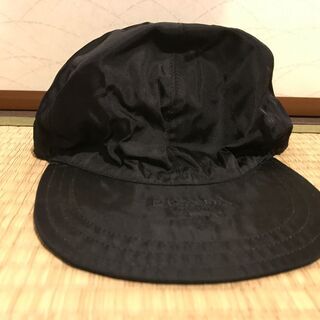 未使用品 プラダ 帽子 PRADA ロゴ 刺繍 キャップ Lサイズ ユニセックス