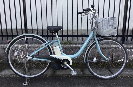 ＜動作＞ヤマハ・PAS電動アシスト自転車・3段変速 LEDライト・26インチ
