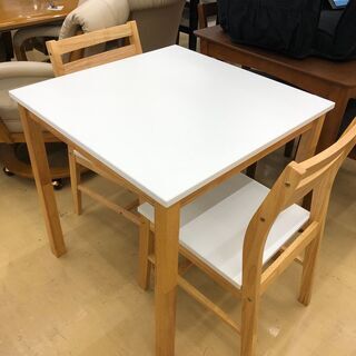 NITORI / ニトリ ダイニングテーブル 3点セット テッサSK70の画像