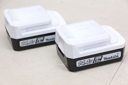 makita マキタ 充電式インパクトドライバ　充電池2個 充電器 ケース付き 14.4V 1.5Ah MTD001 グリーン(D3800swxY)