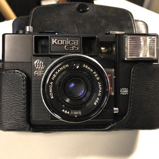 Konica C35 AF ケース付き