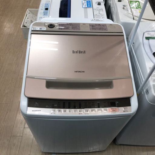 ＊【12ヶ月安心保証付き】HITACHI 全自動洗濯機