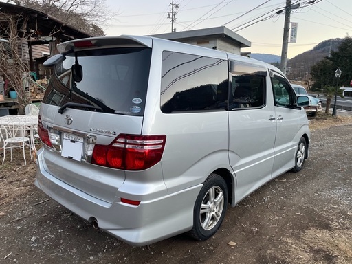 平成年アルファードas8ナンバー工作車登録検4年12月松本市より Senpapa 南松本のアルファードの中古車 ジモティー