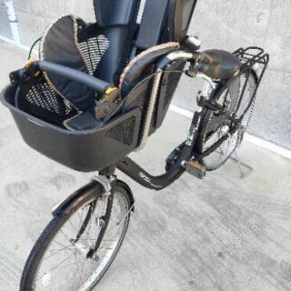 ふらっかーずプリミヤ 子供乗せ自転車  3人乗り対応 内装3段変速 マットブラック