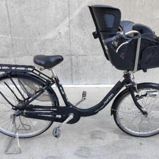 ふらっかーずプリミヤ 子供乗せ自転車  3人乗り対応 内装3段変速 マットブラック