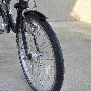 ふらっかーずプリミヤ 子供乗せ自転車  3人乗り対応 内装3段変速 マットブラック