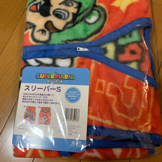 【ネット決済】スーパーマリオ　フリースジャケットsサイズ