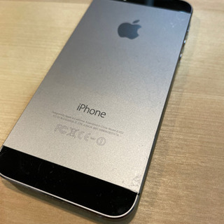 iPhone5s 16GB スペースグレイ　docomo サブ機等に