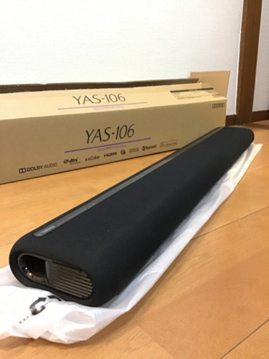 YAMAHA(ヤマハ) フロントサラウンドシステム YAS-106 (ホームシアター サウンドバー) 2017年製