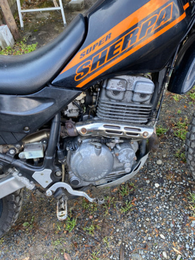 カワサキ250cc スーパーシェルパ引き渡し者決定