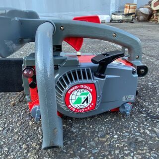 ソーチェーン新品交換 整備済 33cc　エンジンチェーンソー タナカ　PMS-330A　パワーメイト　現物確認歓迎 初期不良対応します ソーチェーン新品交換 整備済 33cc エンジンチェーンソー タナカ PMS