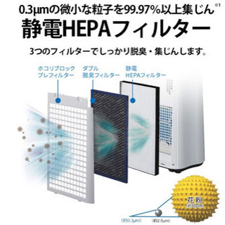 プラズマクラスター　加湿　空気清浄機