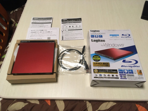 Logitec LBD-PUD6U3LRD 外付け Blu-rayドライブ