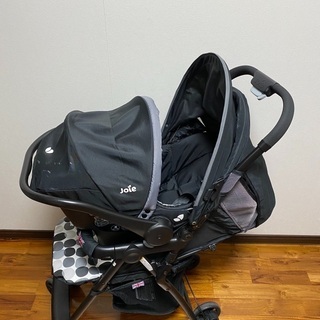 ジョイーエアトラベルシステム3点セット☆チャイルドシート（juva）・ベビーカー・ベース（i-AnchorFix base） ジョイーエアトラベルシステム3点セット☆チャイルドシート（juva
