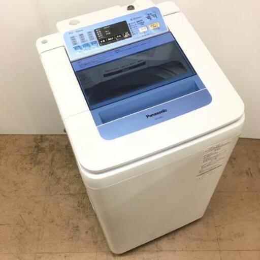 【Panasonic】オススメ洗濯機‼️７キロ消毒済み‼️長期保証