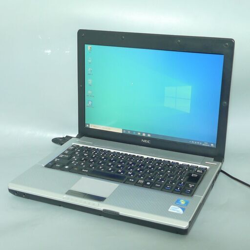 送料無料 薄型軽量モバイル ノートパソコン 中古動作良品 12.1型 NEC VK13EB-E Celeron 4GB 250G DVDRW 無線 Wi-Fi Windows10 LibreOffice