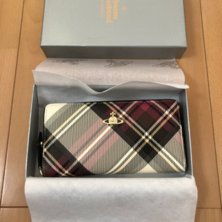 Vivienne Westwood 長財布 チェック柄