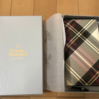 Vivienne Westwood 長財布 チェック柄
