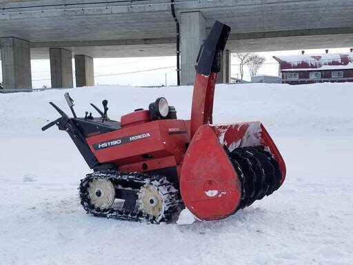 ホンダ 除雪機 Hs1190 除雪動作ok 動画有 11馬力 電動２段シューター バレイズ 大麻のその他の中古あげます 譲ります ジモティーで不用品の処分