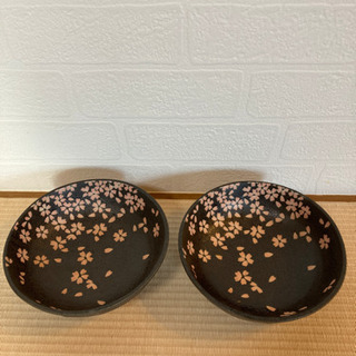 【受付終了】桜の模様の和皿