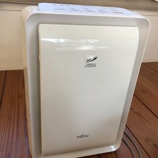 FUJITSU 加湿脱臭機 DAS-303D-W（取りに来られる...