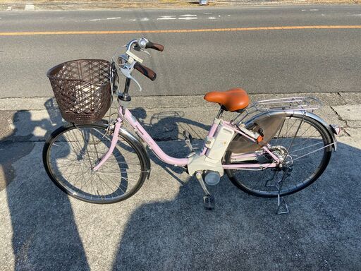 新春感謝セール 新基準良品 Panasonic8.9AH電動アシスト自転車W26