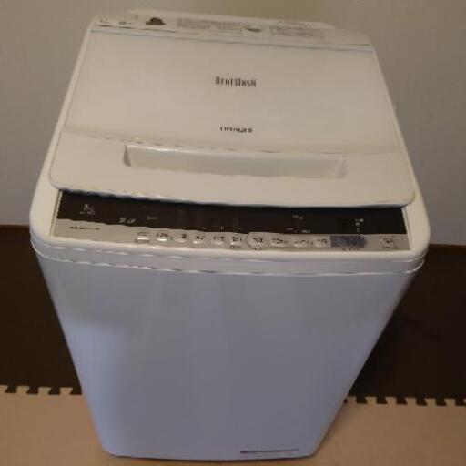 洗濯機　日立　BEATWASH 8kg BW-V80C
