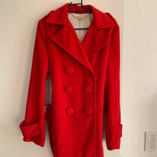 赤色コート