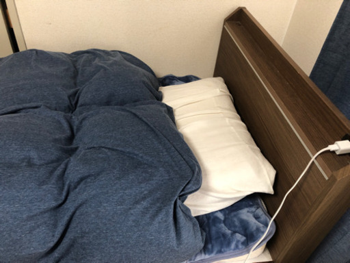 引き取りに来ていただければベッド無料で差し上げます 川路樹 北大路のベッド シングルベッド の中古あげます 譲ります ジモティーで不用品の処分