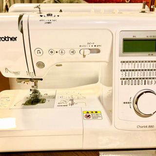 ブラザーコンピュータミシン【完売】シャリオ880