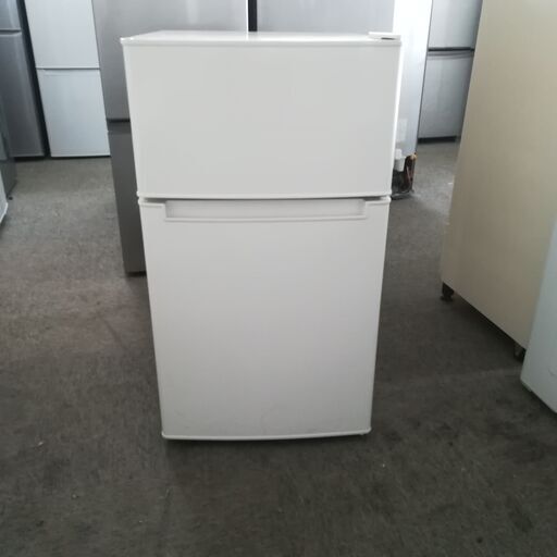 （3/18販売済KI）2019年製  Haier AT-RF85B 冷凍冷蔵庫 85L TAG label amadana 北NS3
