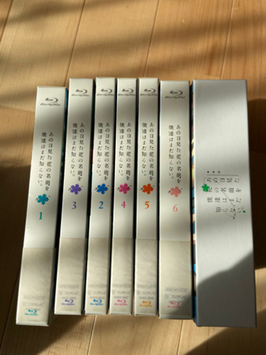 アニメあの花のBlu-ray