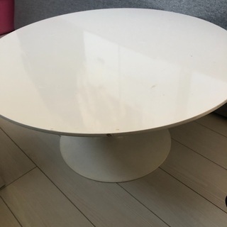 SWITCH ローテーブル　ホワイト　円テーブル