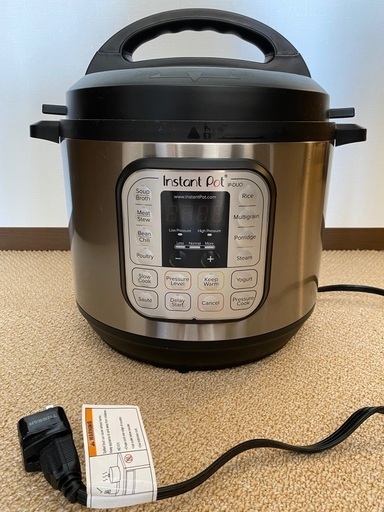 インスタントポット 6リットル アメリカキッチン家電　Instant Pot IP-DUO60 7-in-1　全自動圧力調理器