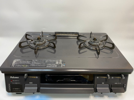 ⑧2017年製パロマガステーブル◆IC-N86BS-L◆LPガス専用【114N4】①