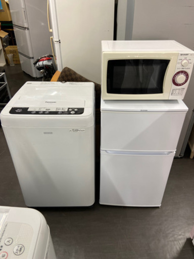 激安 大特価 オススメ‼️冷蔵庫、洗濯機、電子レンジ3点セット