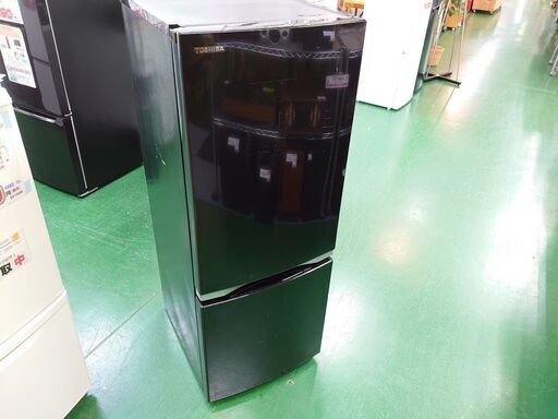 【店舗同時販売中】東芝　２０１９年製　２ドア冷凍冷蔵庫　ＧＲ－Ｐ15ＢＳ【店頭ご来店購入限定】