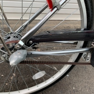 自転車　ママチャリ　ベルトドライブ式