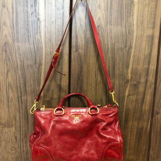 プラダ　ショルダーバッグ　ハンドバッグ　2way PRADA（プラダ） ショルダーバッグ 2WAY PATTINA SHOULDER BAG
