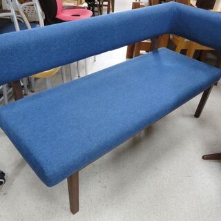 ベンチダイニング 3点セット BR×BL テーブル／ベンチチェア×2【ユーズドユーズ名古屋天白店】 J523