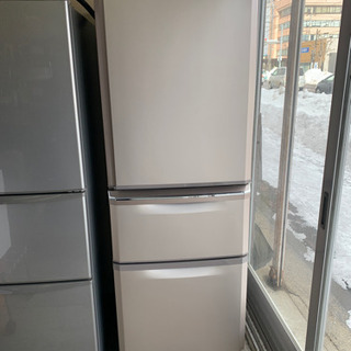 三菱 電機 冷凍冷蔵庫 3 ドア ・335 L 自動製氷機 付 三菱 335ℓ冷蔵庫 自動