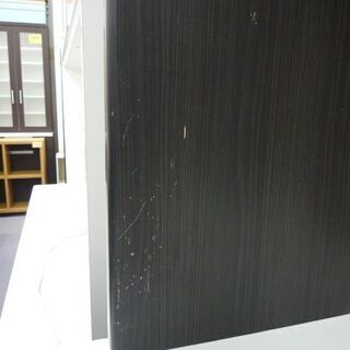 ニトリ キッチンボード 幅100×奥行50×高さ206cm ポスティア100KB BK レンジボード 食器棚 キッチン収納 ダークブラウン 札幌市手稲区  