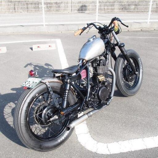 SR400 車検たっぷり カスタム ボバー チョッパー 動画あり