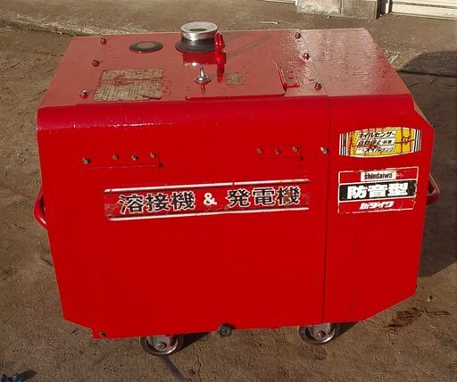 新ダイワ防音型 エンジン発電機兼用溶接機EGW145M 新ダイワ防音型 エンジン発電機兼用溶接機EGW145Mウエルダー現状でのお渡し