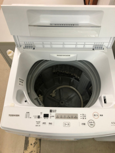 ☆TOSHIBA 4.5kg洗濯機　2019年製☆