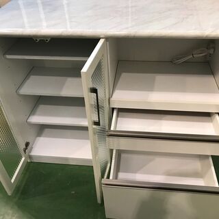 売れ筋 クラフトコガ ラルフシリーズ キッチンカウンター